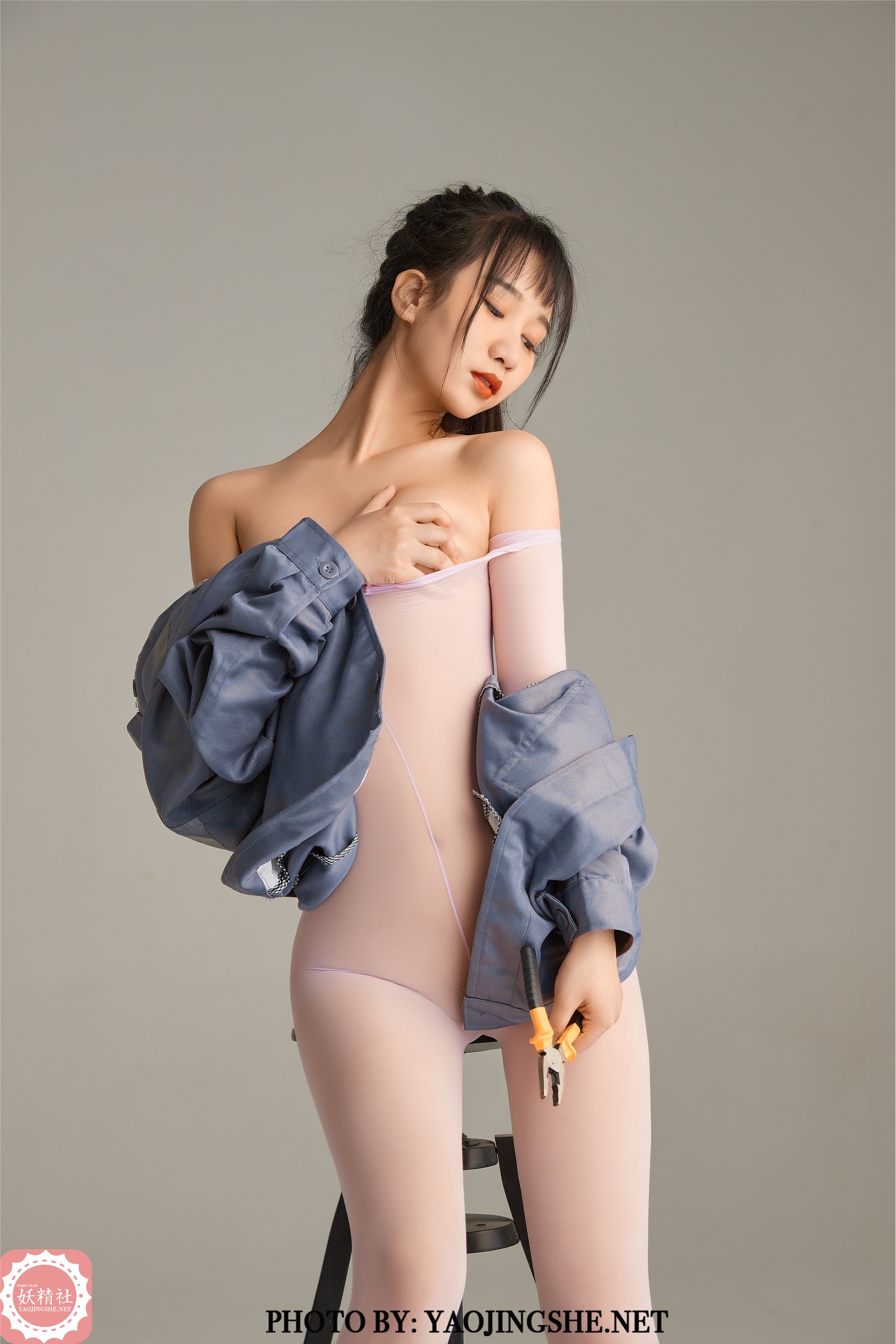 FAIRY CLUB妖精社  2021.06.28 B2108《喵喵-连身维修工》